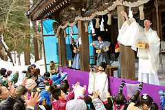 猿賀神社の節分祭